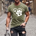 thumbnail image 4 of SDNall Hauts à Manches Longues Homme Col Rond Imprimé T-Shirt Manches Longues, 4 of 5