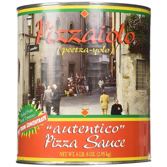 Pizzaiolo Pizza Sauce Autentico No. 10 Can 6 LB 8 OZ - (Case of 6)