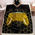 thumbnail image 4 of Boys Throw Blanket,Gamer Blanket Teenage Boys Gifts Ideas for Bedroom Decor Kids Teens Blanket Super Soft Fleece for Couch (MT-A25, 60x50), 4 of 4