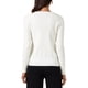 thumbnail image 3 of INSPIRAR CHIC Blusa de Mujer Otoño Invierno de Manga Larga Cuello en V Elegante de Punto Acanalado XL Blanca, 3 of 6