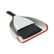 OXO Good Grips Dustpan and Brush, White