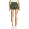 thumbnail image 3 of No Boundaries Juniors Smocked Waist Shorts, Sizes XS-3XL, 3 of 5