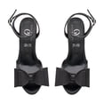 thumbnail image 5 of Zapatillas Mujer GREZZA Tacones Formales Vestir Altas negro 25, 5 of 5