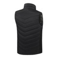 thumbnail image 5 of TFEOQRY Men and Women Winter Heating Vest Zipper Four Control of 21 Areas Heating Cotton Jacket Heated Usb Charging Version Black, 5 of 9