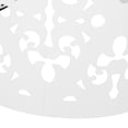 thumbnail image 4 of BeesClover Side Table, Cylindrical End Table, Powder-coated Iron Side Tables, Floral Pattern Bedside Table for Living Room (13.75"Wx13.75"Dx18.00"H), 4 of 8