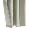 thumbnail image 4 of Zoey Room Darkening Grommet Curtain Panel 52 x 84 in Grey, 4 of 7