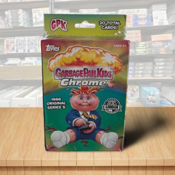 2022 Topps Chrome Garbage Pail Kids Chrome Series 5 Factory Sealed Hanger Box