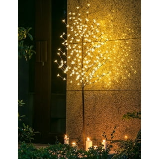 Bright Baum - 2 ft. Artificial Cool White LED Cherry Blossom Bonsai –  Bright Baum Inc.