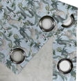 thumbnail image 4 of Ambesonne Grommet Curtain, , 50"x63", Pale Purpleblue Soft Blue, 4 of 5