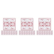 60 pcs Heart Guest Napkin Valentine'S Day Disposable Napkins Love Hearts Dinner Hand Napkin For Wedding Anniversary Mother'S Day