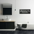 thumbnail image 2 of Stupell Industries Rustic Wash Dry Fold Laundry Room Text Sign Canvas Wall Art, 30 x 13, Design by Kim Allen, 2 of 7