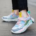 thumbnail image 2 of Futezty Kids Shoes High Fashion Sneakers Casual Sports Basketball Shoes Breathable Comfortable Boys Sneakers for Big Kids Boys Girls Shoes Kids Tennis Athletic Running Walking Lightweight Sneakers, 2 of 6