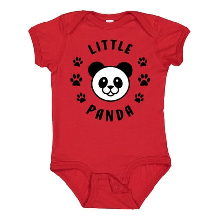 

Inktastic Little Panda Gift Baby Boy or Baby Girl Bodysuit