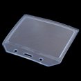 thumbnail image 2 of REGALWOVEN Transparent Horizontal Plastic ID Card Badge Holder Cover 4Pcs, 2 of 2