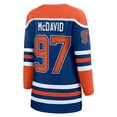 thumbnail image 3 of Women's Fanatics Connor McDavid Royal Edmonton Oilers 2025 Stanley Cup Final Home Breakaway Jersey, 3 of 3