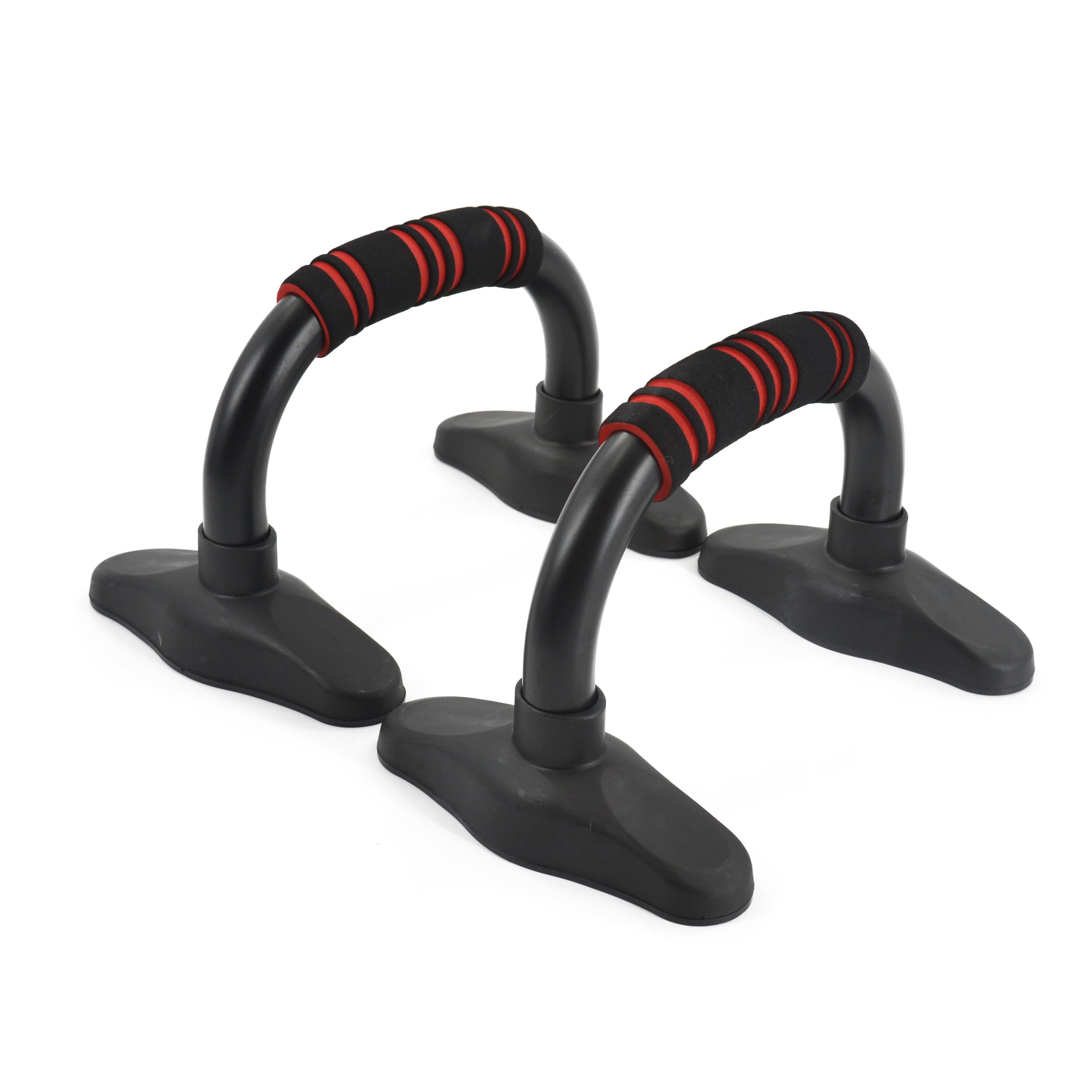 2 PC Rotating Push Up Stand Bars with Handle Grip Non-Slip for Home Gym Workout 