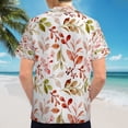 thumbnail image 6 of High Quality Hawaiian Shirts for Men Short Sleeve Aloha Beach Shirt Floral Summer Casual Button Down Shirts Blouses NEUD5R, 6 of 7