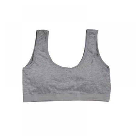 

Teens Girls Cotton Training Bras Wireless Thin Padded First Bra for Girls