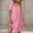 01 Pink, variant on Dresses for Women Elegant Classy Casual A-Line Dresses with Pockets Summer Floral Tshirt Dress Short Sleeve Mini Dress Flowy Sundresses