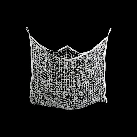 Full Day Slow Feed Hay Net Bag White Slow Horse Feeder Horse Feeding Large Feeder Bag with Small Holes, Reduces Horse Feeding Anxiety and Behavioral Issues (63" * 40")