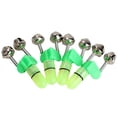 thumbnail image 1 of 4PCS LED Fishing Rod Bite Alarm Red Light Twin Bells Clip Alerter, 1 of 6