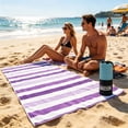 thumbnail image 6 of HOZVOMI Oversized Fast-Drying Beach Towel for Adults, Soft Polyester Travel Towel, Perfect for Pool, Camping, and Vacations, Includes Storage Bag, 6 of 6