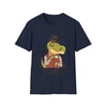 thumbnail image 2 of Tea Rex Tea Lover Men Women Novelty T-shirt, 2 of 8