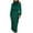 Green, variant on Elainilye Fashion Dresses for Women 2024 Wedding Guest High-end Satin Long Sleeved Loose Fitting Dress Elegant Evening Dress,Green