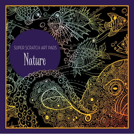 Super Scratch Art Pads: Nature (Paperback) - Walmart.com