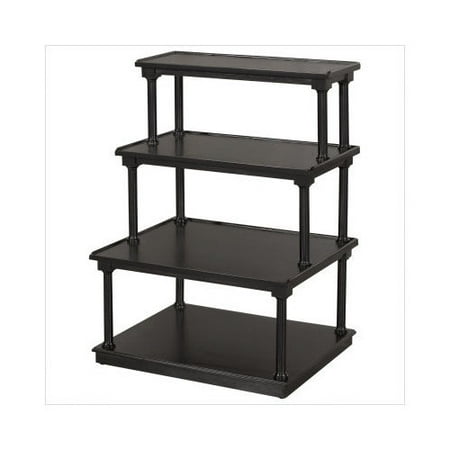 Cooper Classics Baldwin Step Table in Dark Cherry