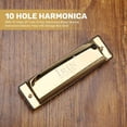 thumbnail image 4 of 10 Agujeros 20 Tonos G Clave Armónica Blues Instrumento Musical Arpa Diatónica con Caja de Almacenamiento, 4 of 5