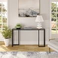 thumbnail image 7 of Evelyn&Zoe Oscar 55" Wide Rectangular Console Table, Blackened Bronze, 7 of 7