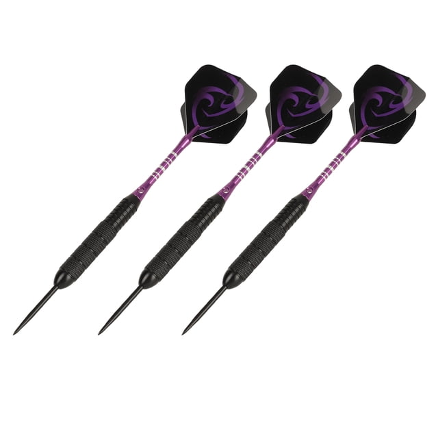 Flight Steel Tip Darts Set with Anti Slip Handle Tip Material for Dartboard Home Bar