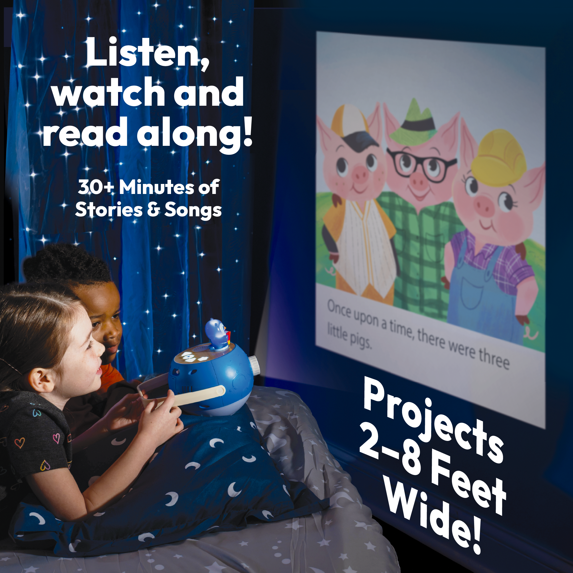 Luna Storytime Projector Machine Starter Set for Ages 3+ photo 4
