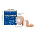 thumbnail image 3 of Teissuly Clearance Reduce Wrinkle Tape Facial Myofascial Lift Tape For Skin Firming Toning And Tightening Lift Tape For Face Neck And Forehead Smooths Wrinkles Lifts Skin 1 Roll Best Gift, 3 of 9