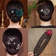 thumbnail image 6 of Kerentila Insstyle Full Star Flower Hair Accessories, Kerentila Lace Flower Hair Disk, Flower Hair Bun Roller, Flower Hair Clip, Lazy Hair Curler Deft Bun, For Long Thin Hair, 6 of 7