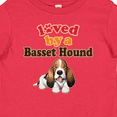 thumbnail image 4 of Inktastic Basset Hound Dog Lover Boys or Girls Baby T-Shirt, 4 of 5