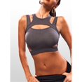 thumbnail image 5 of Top-kevin High-Impact Shockproof Women's Sports Bra |     Cross-Shoulder Straps, Non-Cup Seamless Athletic Shirt for Running, Yoga, Fitness - No Bulk Padding Needed, All-Season Workout Bra, 5 of 6