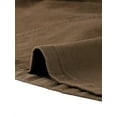 thumbnail image 5 of Plus Size Skirt for Women A Line Causal Above Knee Zip Front Flare Skirts 2025 1X Brown, 5 of 6