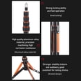 thumbnail image 3 of Tripod,And 3/8 Inch With Camera Sl25-5 85.03-inch Stand Adjustable Load 85.03-inch Stand Alloy Stand Alloy 5 1/4in 3/8in Screw Alloy 5 Adjustable Screw Compatible With 3/8 Inch Screw Qisuo, 3 of 6
