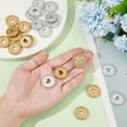 thumbnail image 3 of 32Pcs Heart Plastic Expander Discs Plastic Loose Leaf Binder Discs Scrapbooking Supplies Discbound Expansion Discs for Notebooks Planners Journals(24mm), 3 of 7