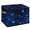 Multicolor 2, variant on ADECORIVY Brown Football Fabric Storage Bin with Lid, Foldable Storage Box Decorative Cube Organizer Basket for Closet Shelf Organizing Clothes