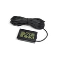 thumbnail image 5 of Sidaley Termómetro digital con sonda Pantalla LCD de 2M Sensor de temperatura del agua del clima Medidor a prueba de agua Medidor de higrómetro para Negro 2piezas, 5 of 5