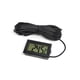 thumbnail image 5 of Sidaley Termómetro digital con sonda Pantalla LCD de 2M -50 °-110 ° Detector de temperatura Incubadora de automóviles Medidor de humedad Interior Negro 2piezas, 5 of 5