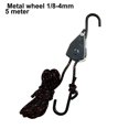 thumbnail image 1 of 1/8Plastic Dipped S Hook Lanyard Binding Rope Pulley Pull Rope Tent Lifting Rope B:1/8 4mm 5M, 1 of 9
