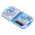 thumbnail image 4 of Stylish Complete Sewing Thread Needle Scissor Thimble Mini Plastic Storage Case Sewing Kit Tool For Home Travel Use, 4 of 9