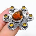 thumbnail image 2 of Natural Citrine Gemstone Handmade 925 Sterling Silver Gift Ring Size 7, 2 of 2