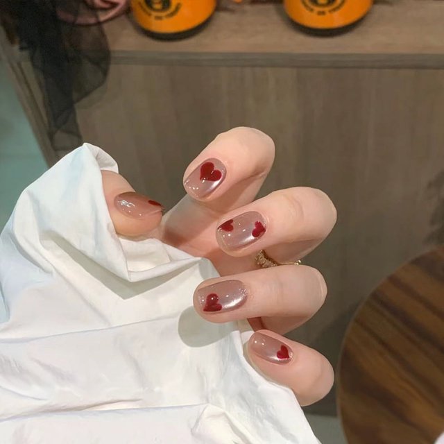 Use uñas hechas a mano flash arco manicura terminado pegatina de uña desmontable uña postiza pieza de uña