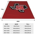 thumbnail image 5 of Sul Ross State University Queen Blanket Lightweight Blanket for Bed, Sofa Microplush - Ultra Soft Warm Blanket, 5 of 6
