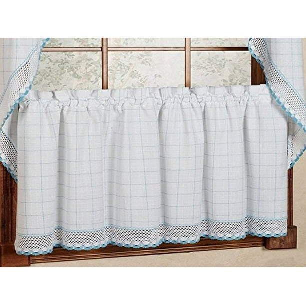 Cortinas para ventanas de cocina, colección Sweet Home Adirondack